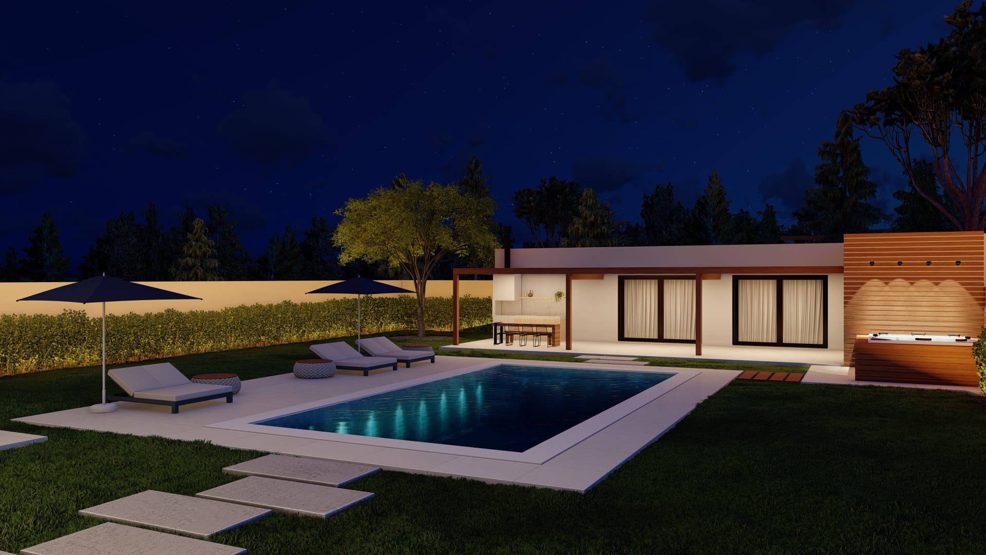 Moradia Verdizela - suite principal com varanda privada