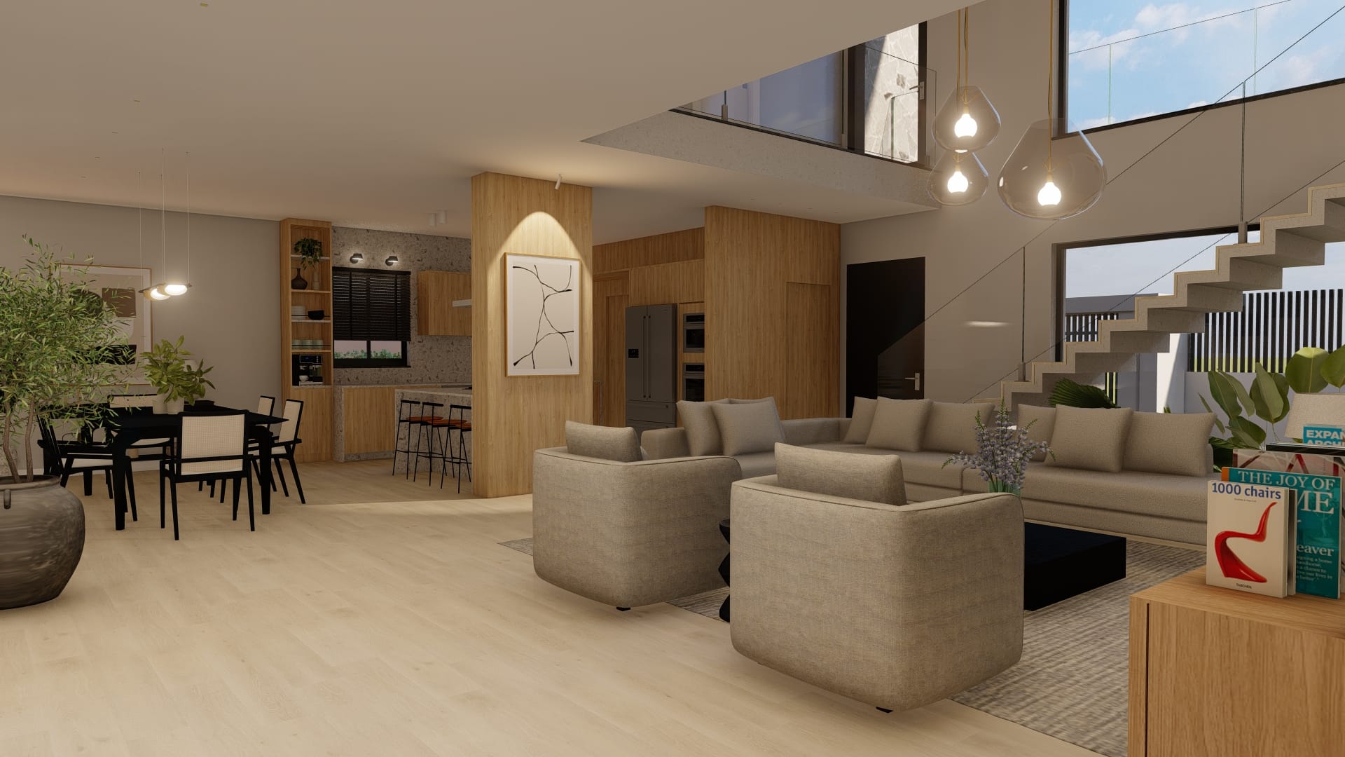 Moradia Verdizela - entrada e hall principal