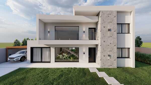 Miniatura - fachada moradia Verdizela